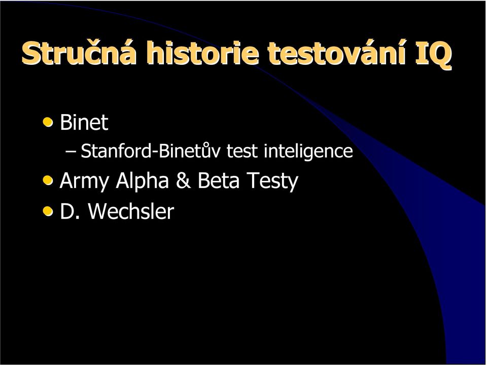 Binetův test inteligence