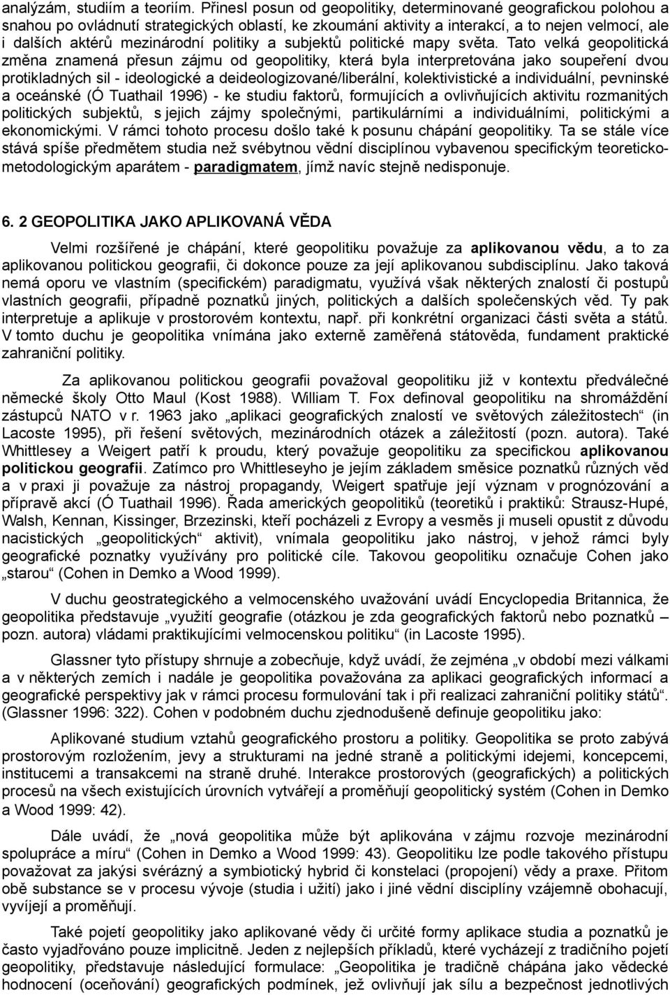 politiky a subjektů politické mapy světa.
