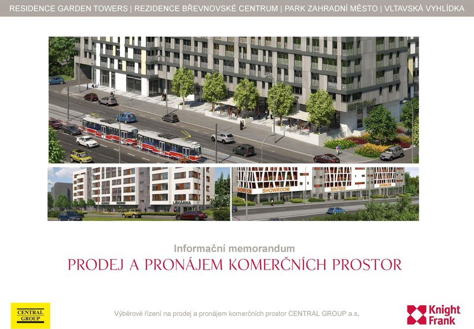 memorandum PRODEJ A PRONÁJEM KOMERČNÍCH PROSTOR