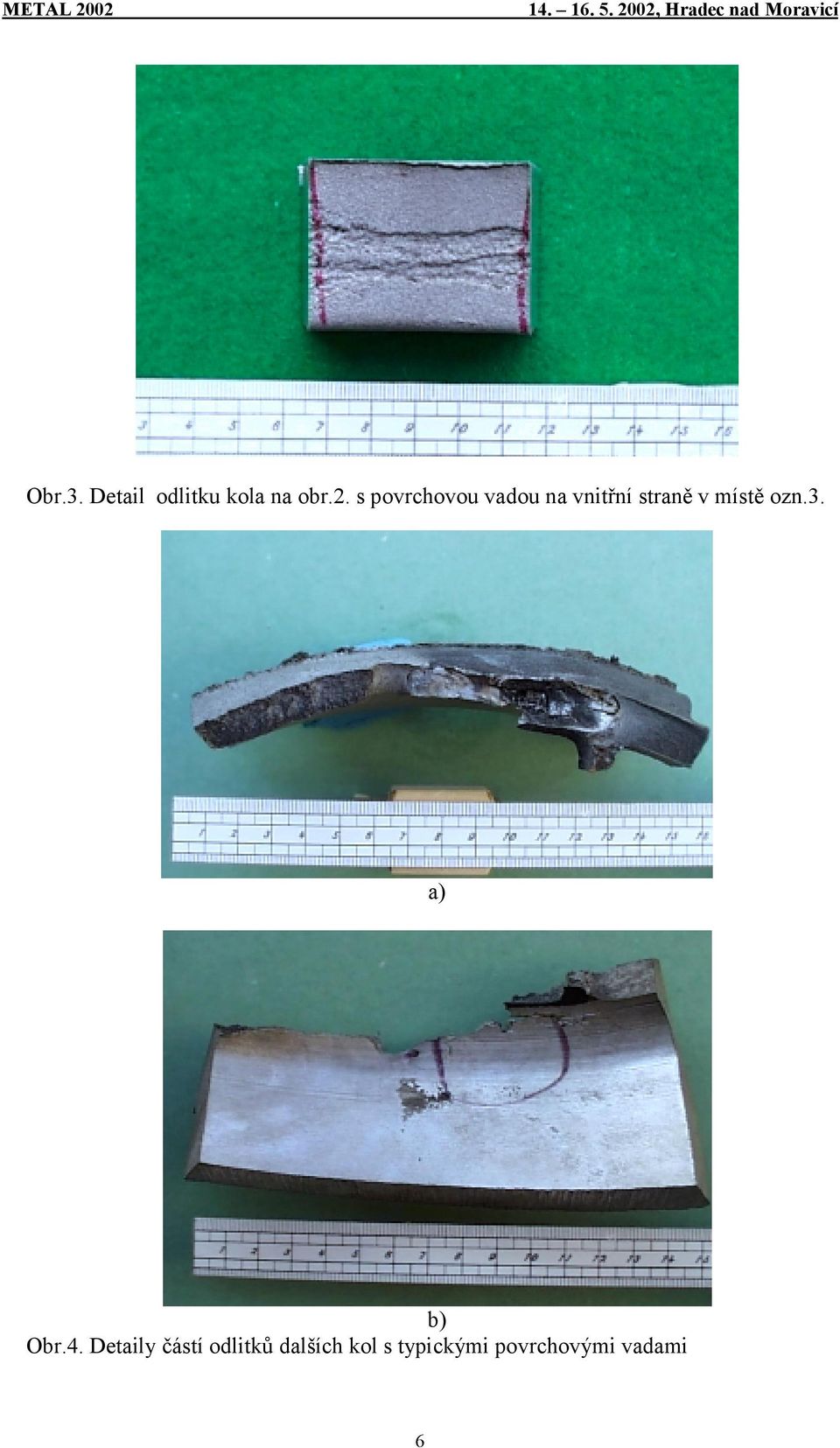 místě ozn.3. a) b) Obr.4.