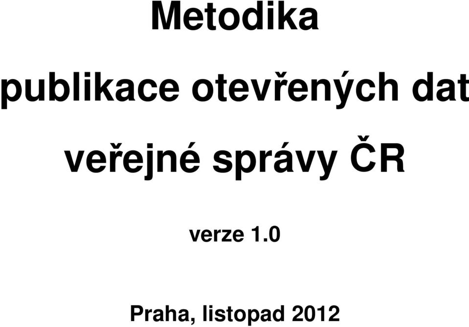 veřejné správy ČR