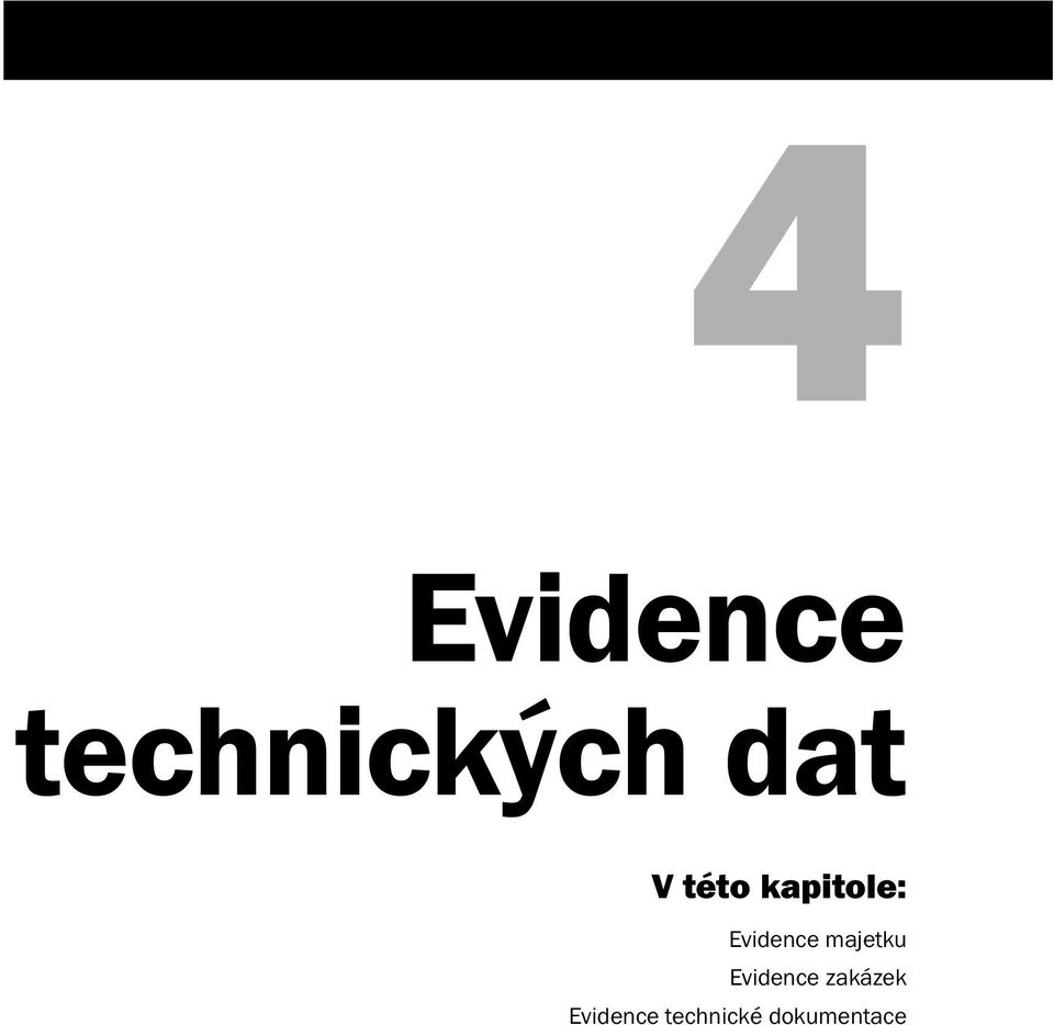 Evidence majetku Evidence
