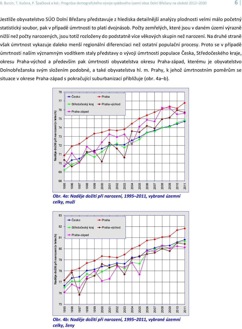 statistický soubor, pak v případě úmrtnosti to platí dvojnásob.