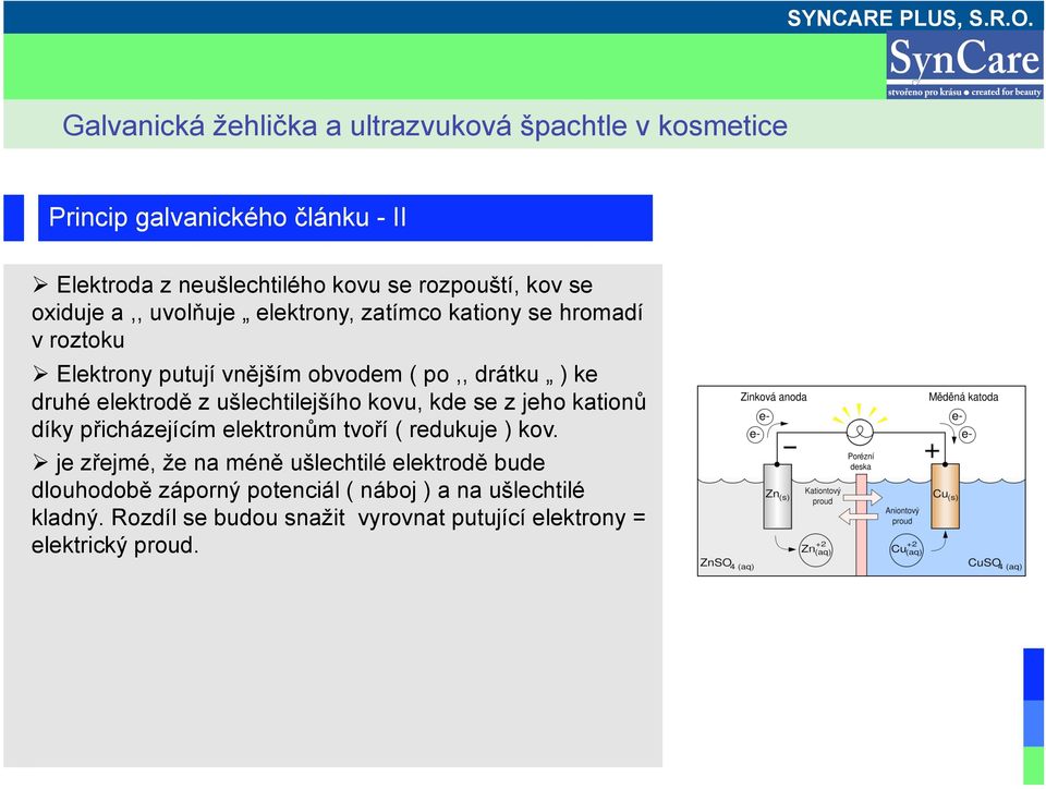se z jeho kationů díky přicházejícím elektronům tvoří ( redukuje ) kov.