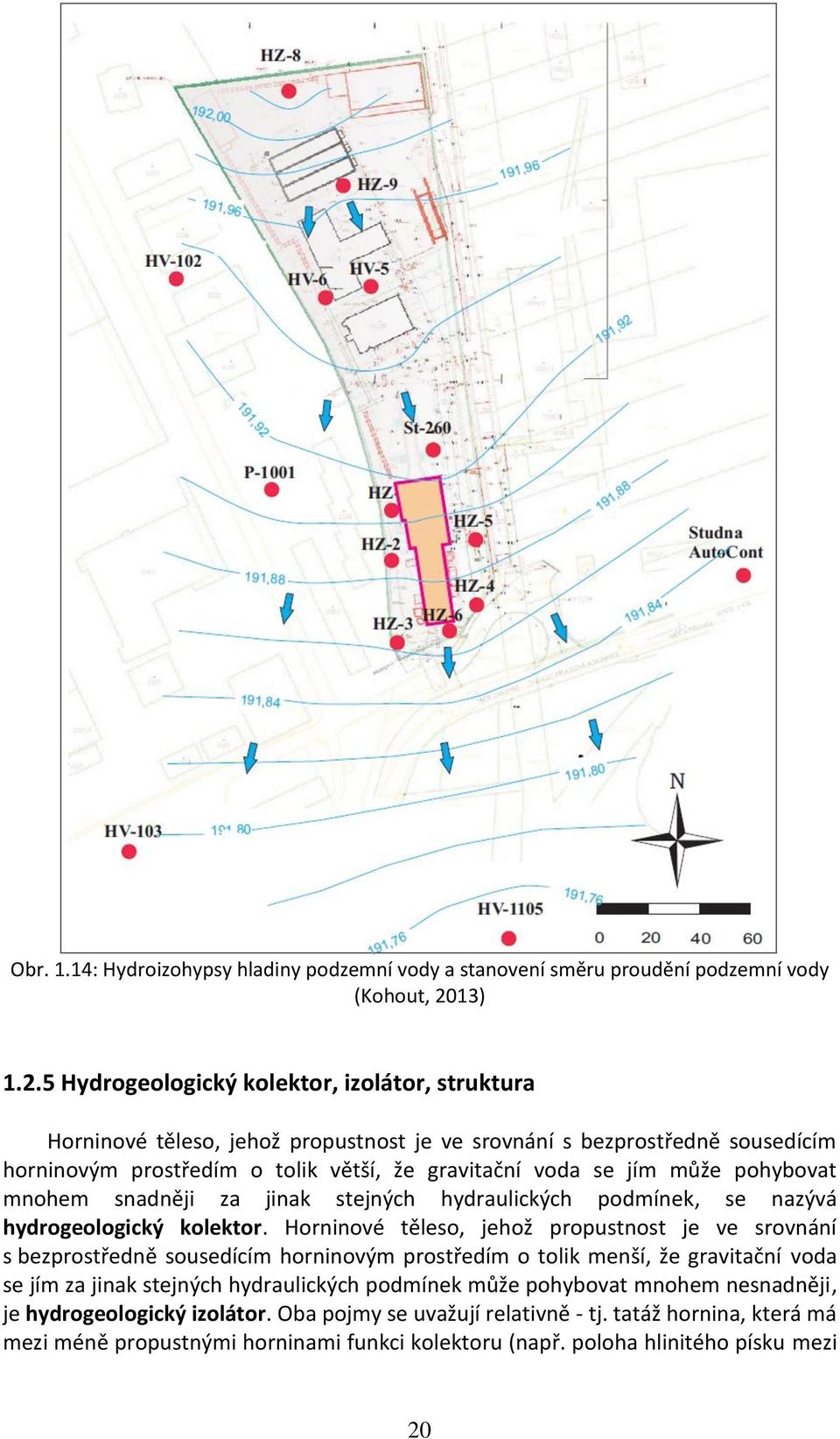 5 Hydrogeologický kolektor, izolátor, struktura Horninové těleso, jehož propustnost je ve srovnání s bezprostředně sousedícím horninovým prostředím o tolik větší, že gravitační voda se jím může