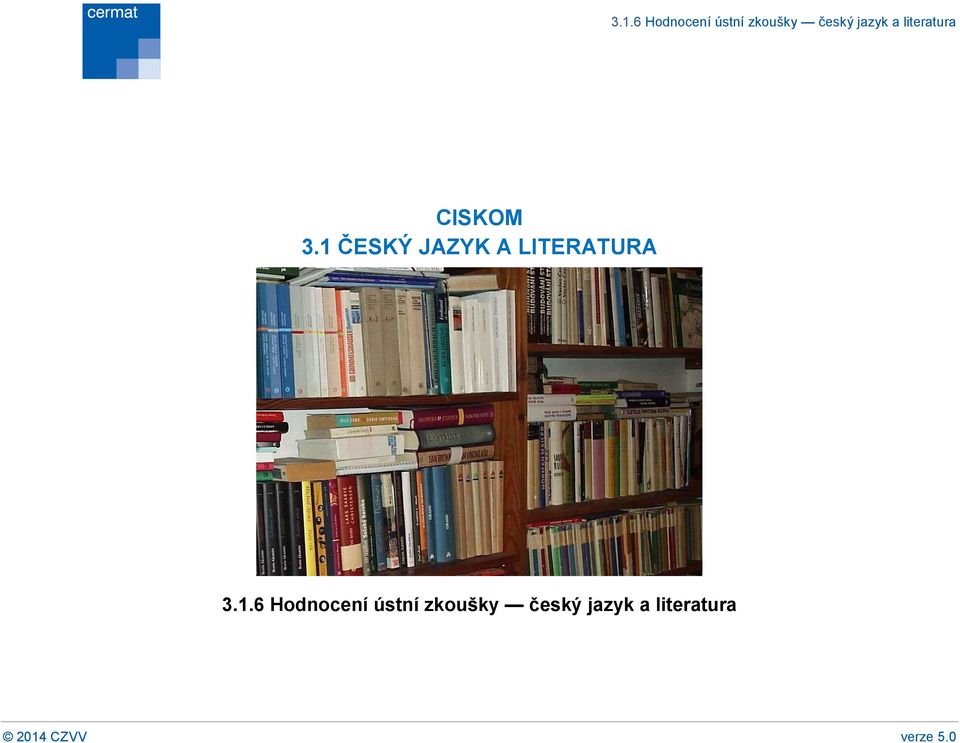 1 ČESKÝ JAZYK A LITERATURA  a literatura