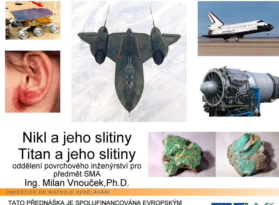povrchového inženýrství pro