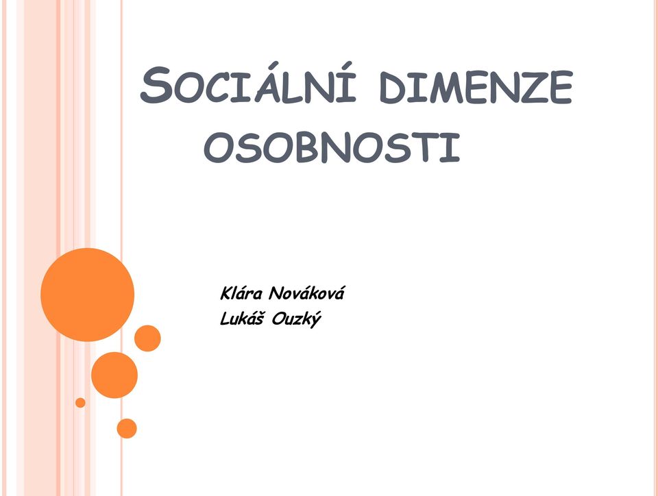 OSOBNOSTI