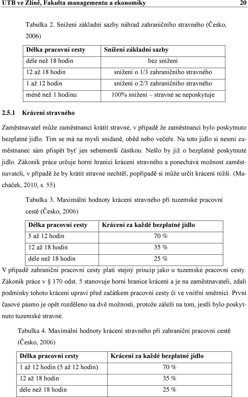 12 hodin snížení o 2/3 zahraničního stravného méně než 1 hodinu 100% snížení stravné se neposkytuje 2.5.