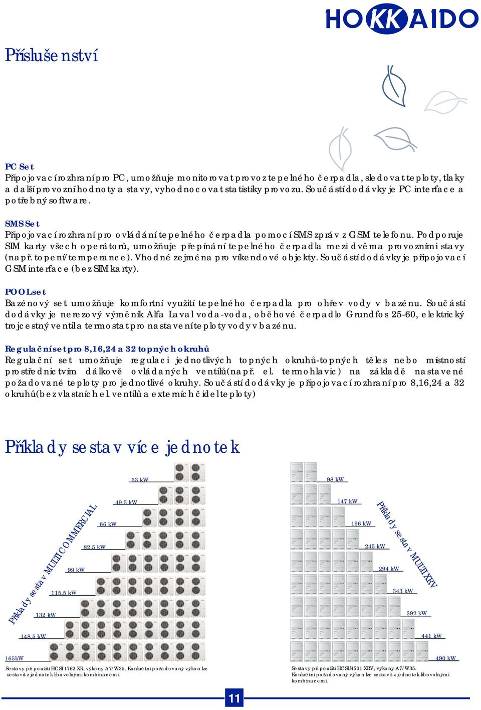 Podporuje SIM karty všech operátorů, umožňuje přepínání tepelného čerpadla mezi dvěma provozními stavy (např. topení/temperance). Vhodné zejména pro víkendové objekty.