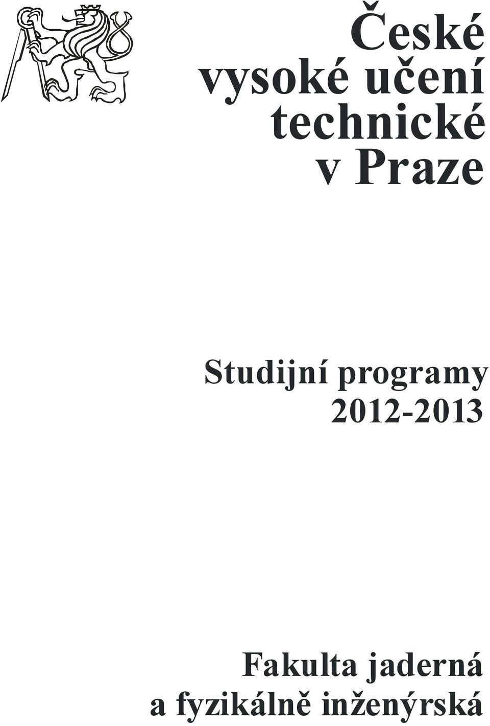 Studijní programy
