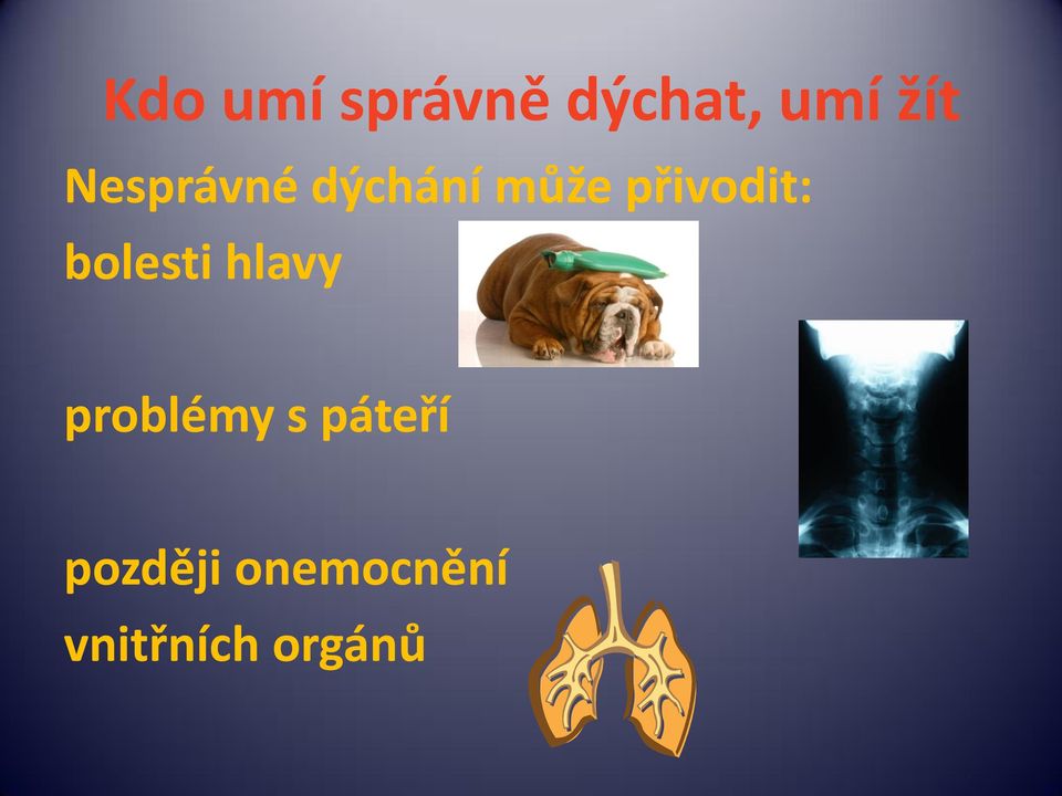 bolesti hlavy problémy s páteří