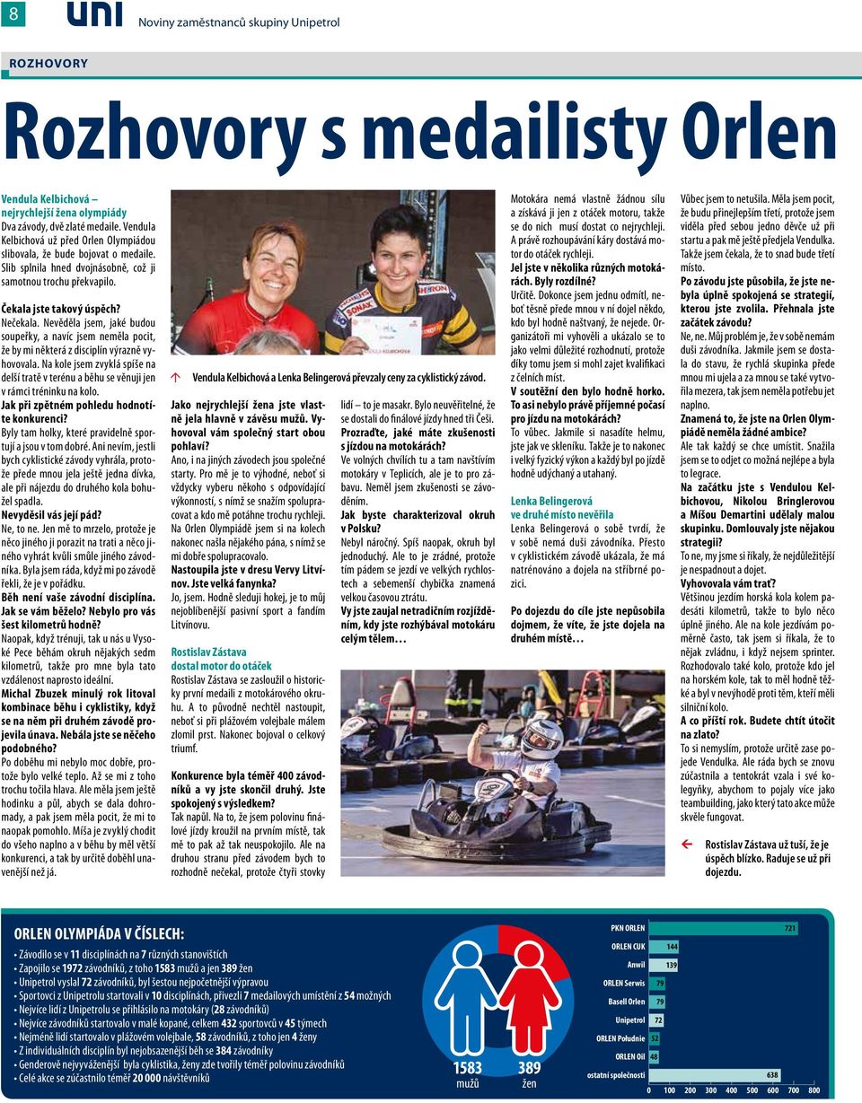 Nevěděla jsem, jaké budou soupeřky, a navíc jsem neměla pocit, že by mi některá z disciplín výrazně vyhovovala.