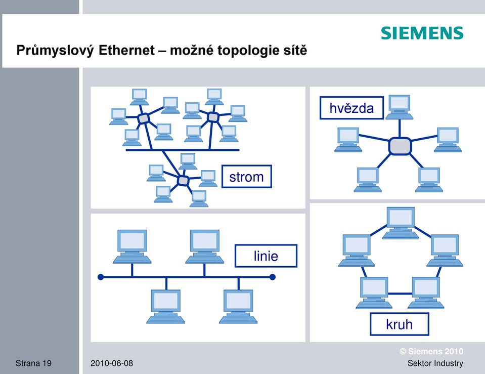 hvězda strom linie