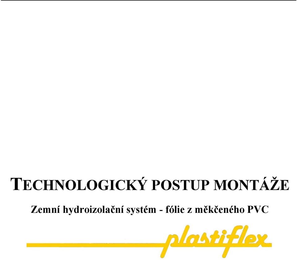 Zemní hydroizolační