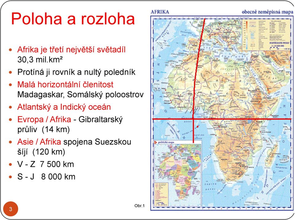 Somálský poloostrov Atlantský a Indický oceán Evropa / Afrika - Gibraltarský