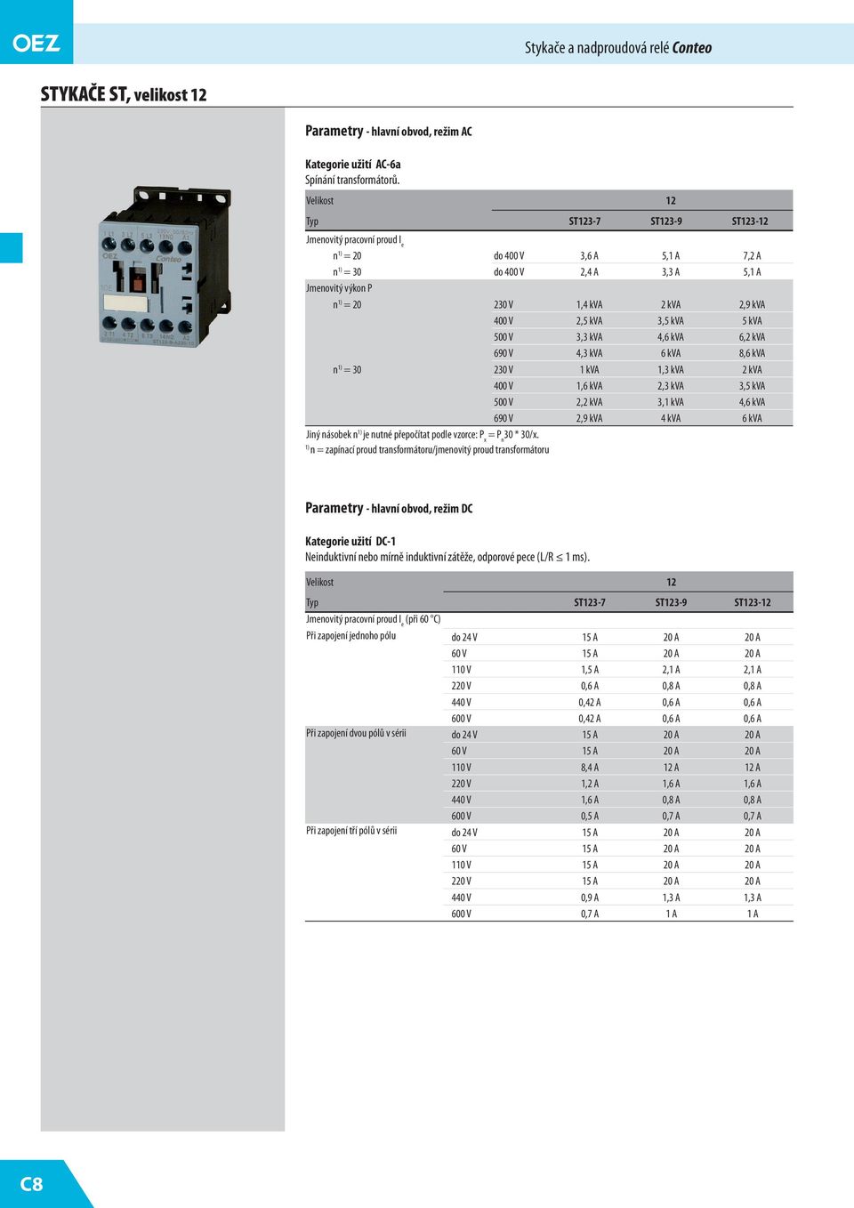 kva n = 30 30 V 1 kva 1,3 kva kva 00 V 1, kva,3 kva 3, kva 00 V, kva 3,1 kva, kva 90 V,9 kva kva kva Jiný násobek n je nutné přepočítat podle vzorce: P x = P n 30 * 30/x.