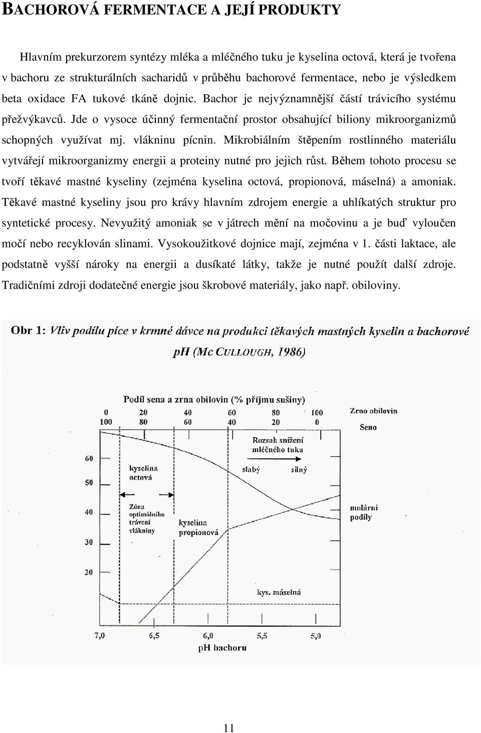 Jde o vysoce účinný fermentační prostor obsahující biliony mikroorganizmů schopných využívat mj. vlákninu pícnin.