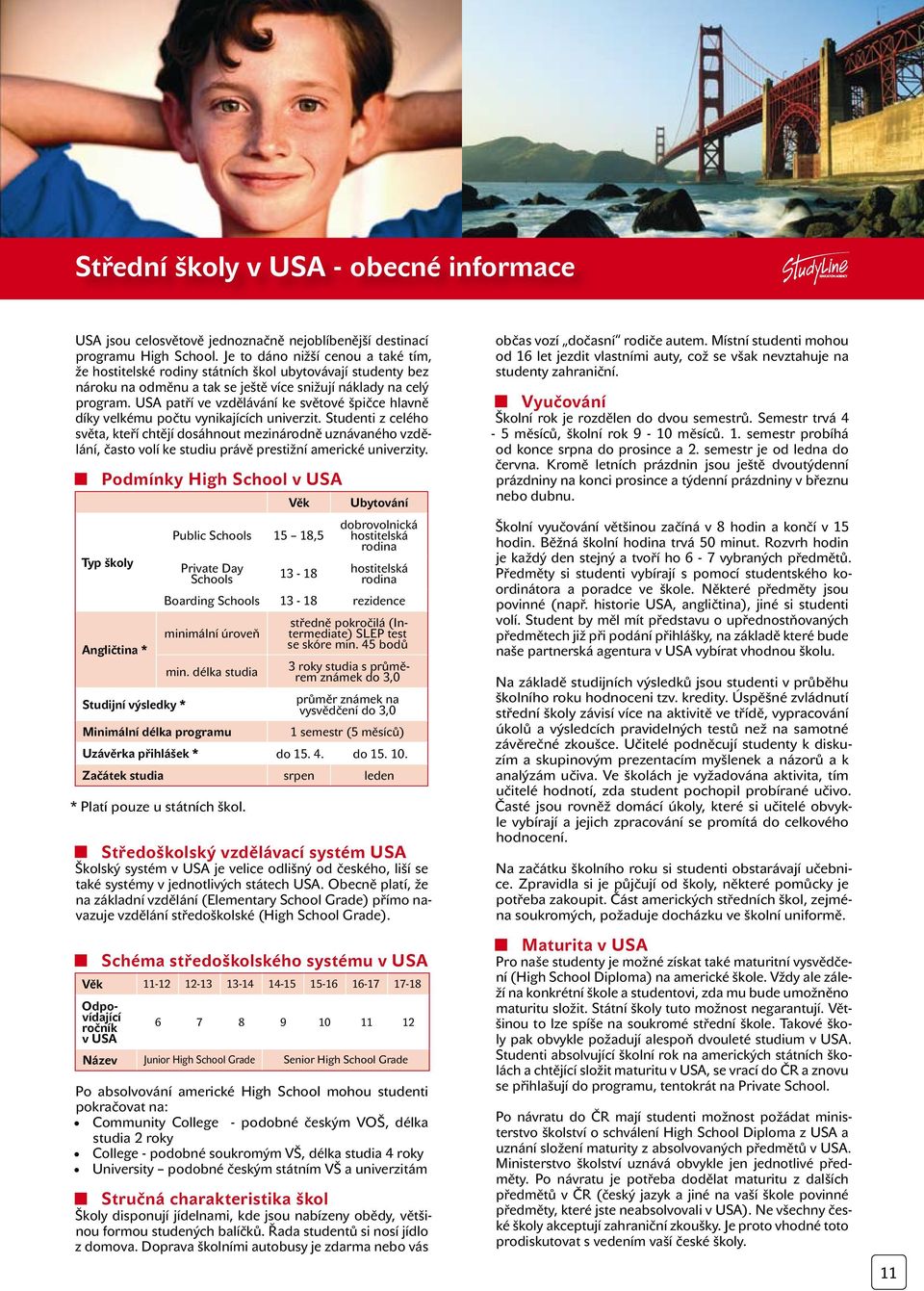 USA patří ve vzdělávání ke světové špičce hlavně díky velkému počtu vynikajících univerzit.