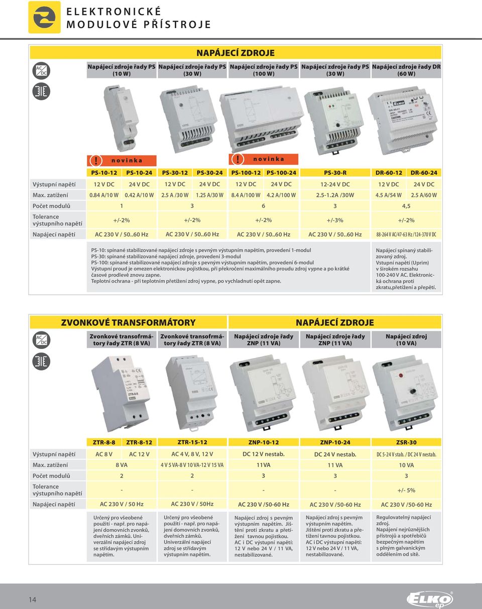 84 A/10 W 0.42 A/10 W 2.5 A /30 W 1.25 A/30 W 8.4 A/100 W 4.2 A/100 W 2.51.2A /30W 4.5 A/54 W 2.5 A/60 W Počet modulů 1 3 6 3 4,5 Tolerance výstupního napětí +/2% +/2% +/2% +/3% +/2% AC 230 V / 50.