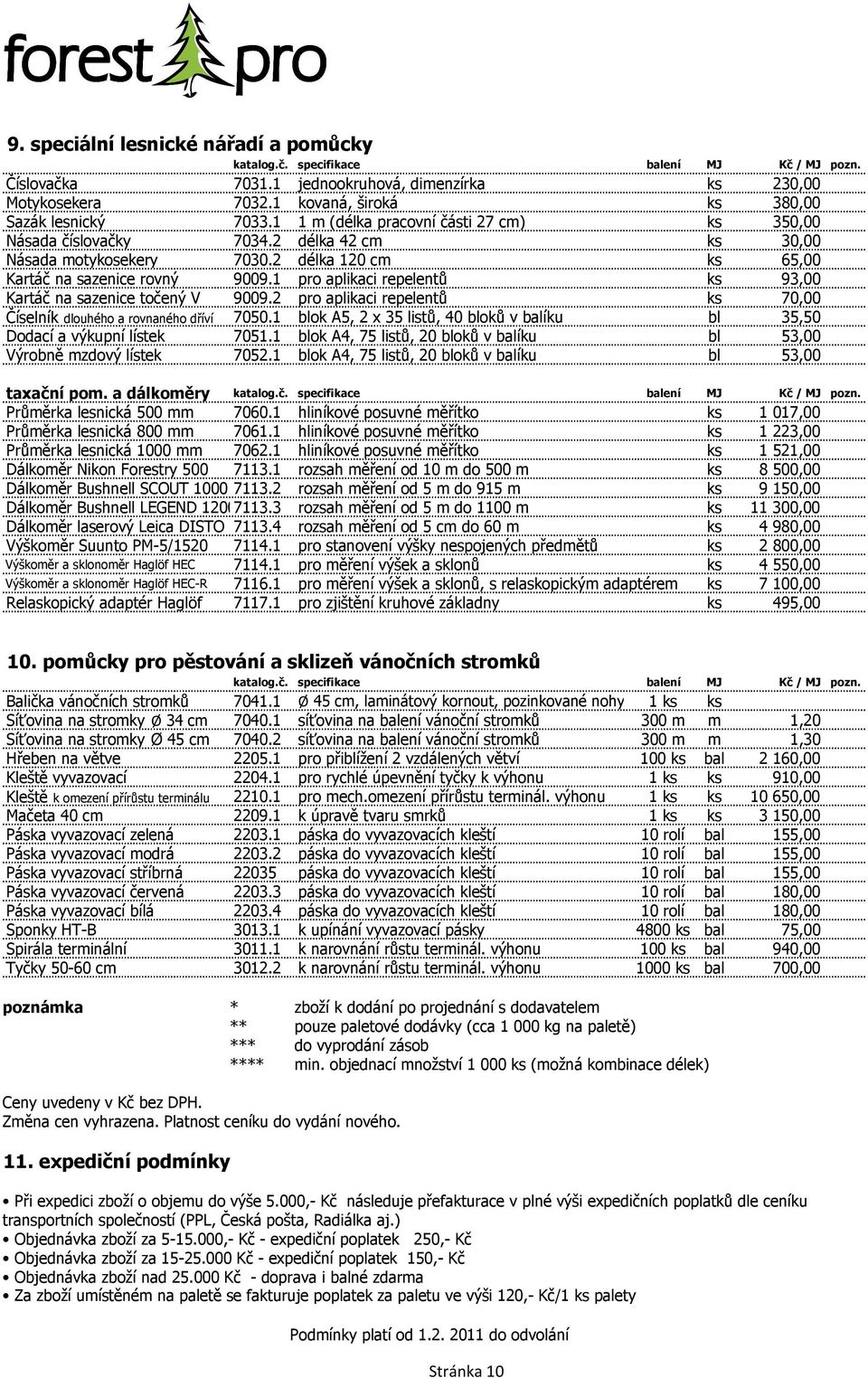 2 délka 120 cm ks 65,00 Kartáč na sazenice rovný 9009.1 pro aplikaci repelentů ks 93,00 Kartáč na sazenice točený V 9009.2 pro aplikaci repelentů ks 70,00 Číselník dlouhého a rovnaného dříví 7050.