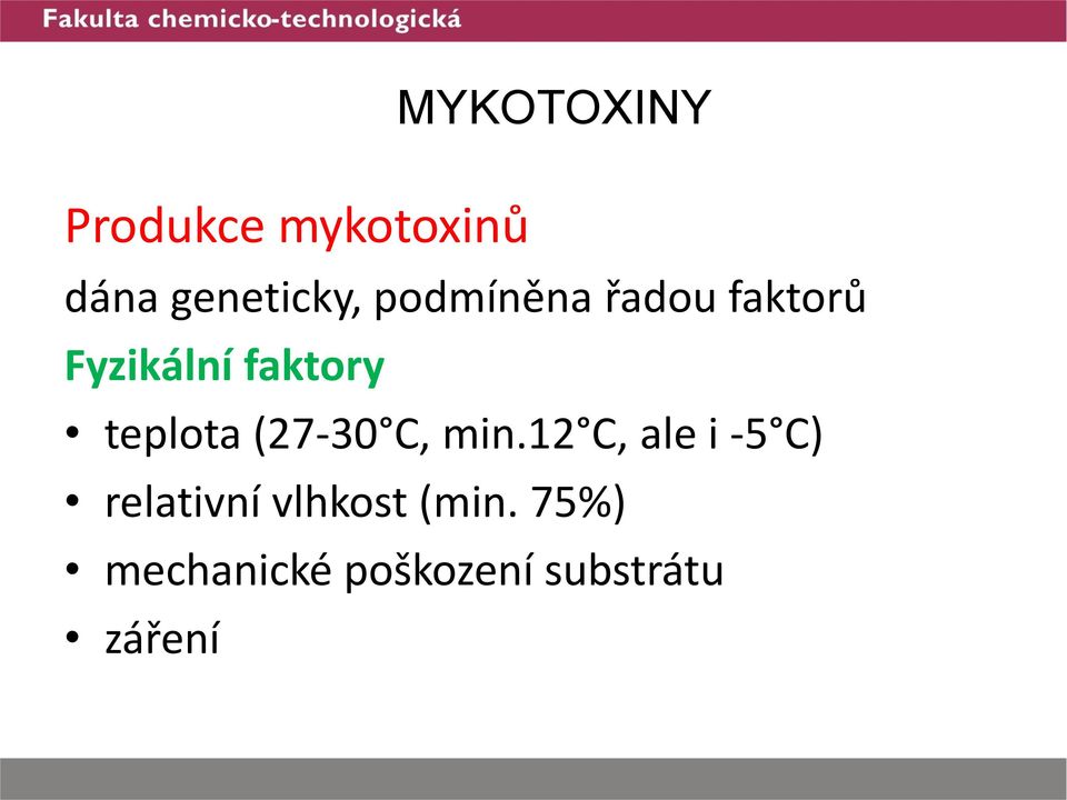 teplota (27-30 C, min.