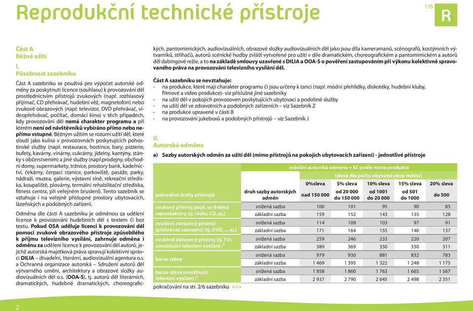 rozhlasový přijímač, CD přehrávač, hudební věž, magnetofon) nebo zvukově obrazových (např.