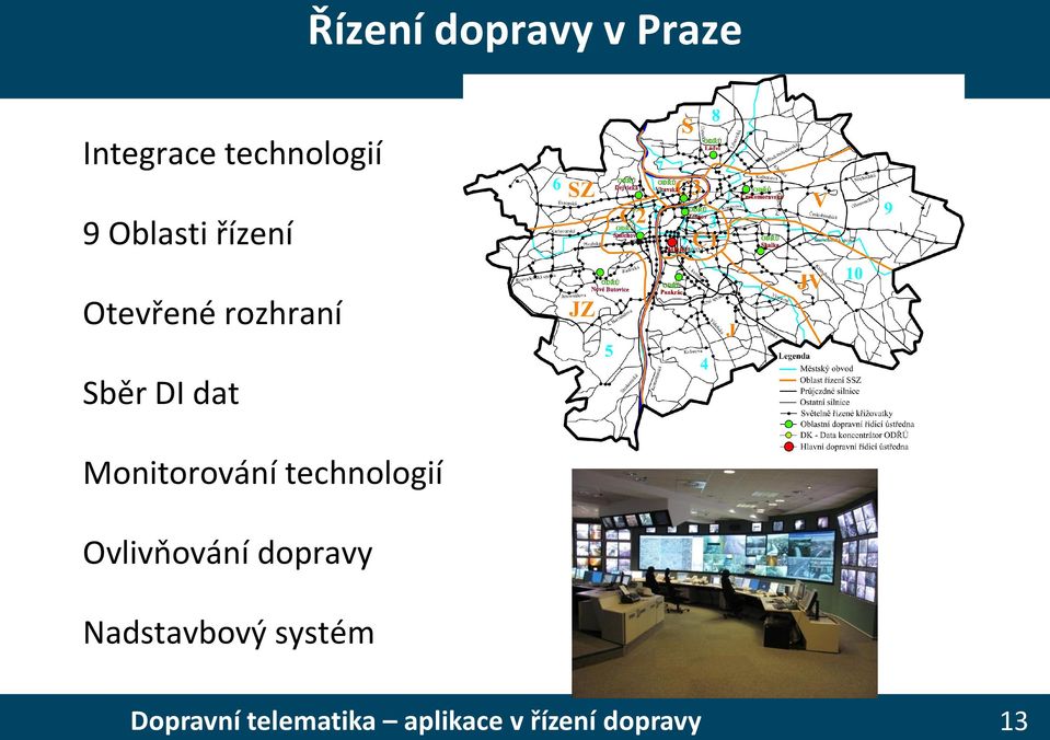 rozhraní Sběr DI dat Monitorování
