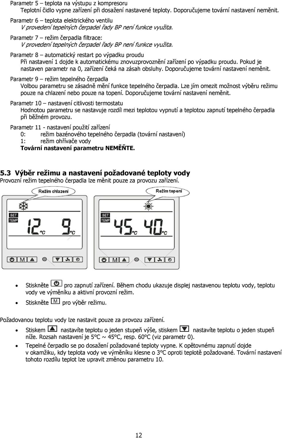 TEPELNÉ ČERPADLO BP-85HS-A BP-100HS-A - PDF Stažení zdarma