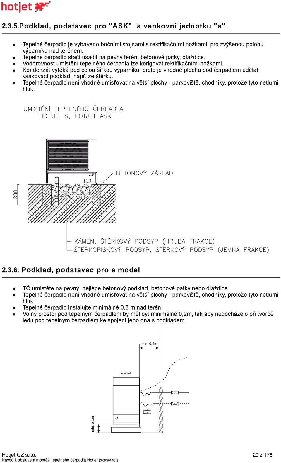 Návod k obsluze a montáži tepelného čerpadla Hotjet - PDF Stažení zdarma