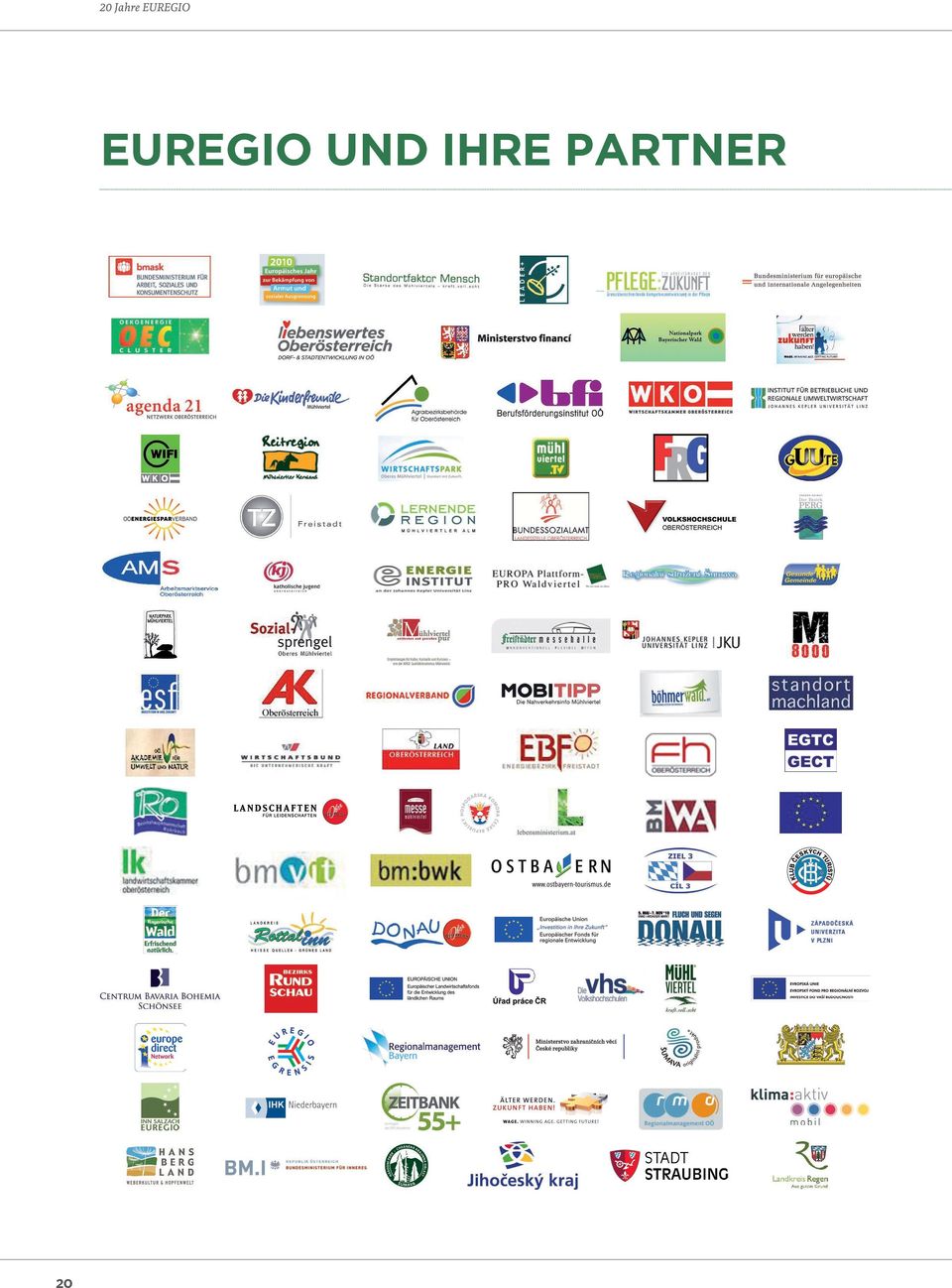 Seite Netzwerkpartner EUREGIO