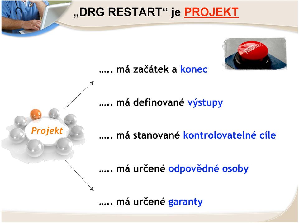 . má definované výstupy Projekt.