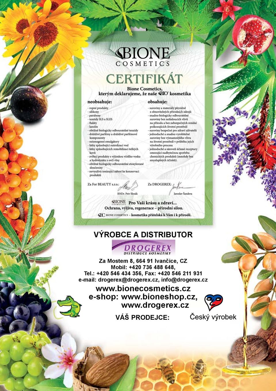 : +420 546 434 356, Fax: +420 546 211 931 e-mail: