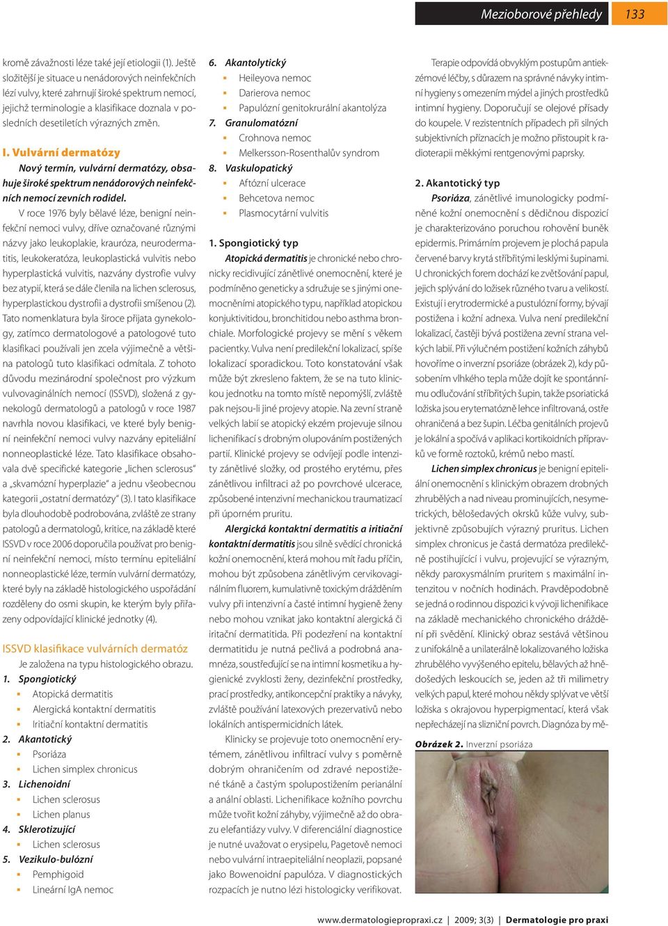 Vulvární dermatózy Nový termín, vulvární dermatózy, obsahuje široké spektrum nenádorových neinfekčních nemocí zevních rodidel.