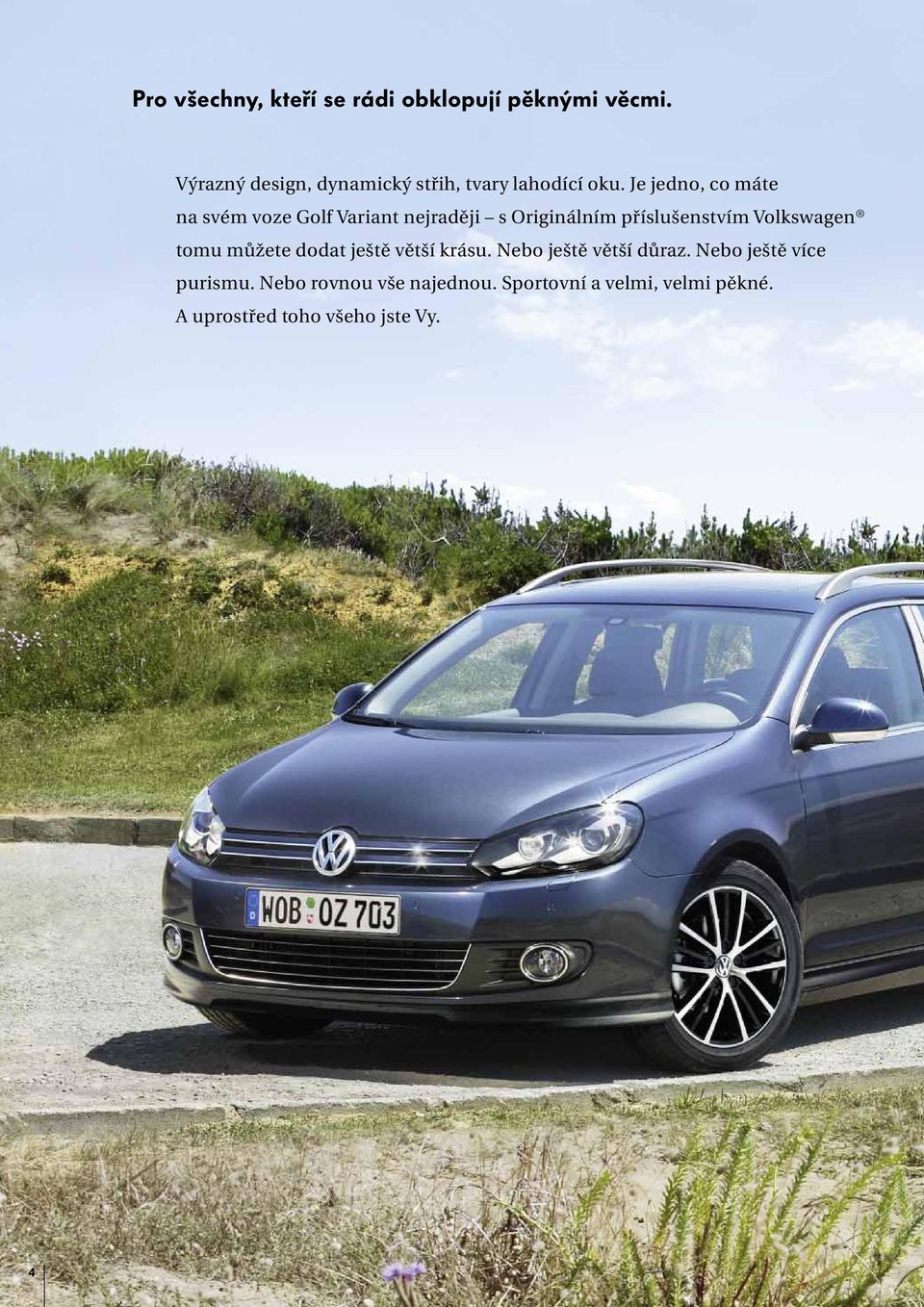 Originální příslušenství Volkswagen. Příslušenství pro Golf Variant. - PDF  Stažení zdarma