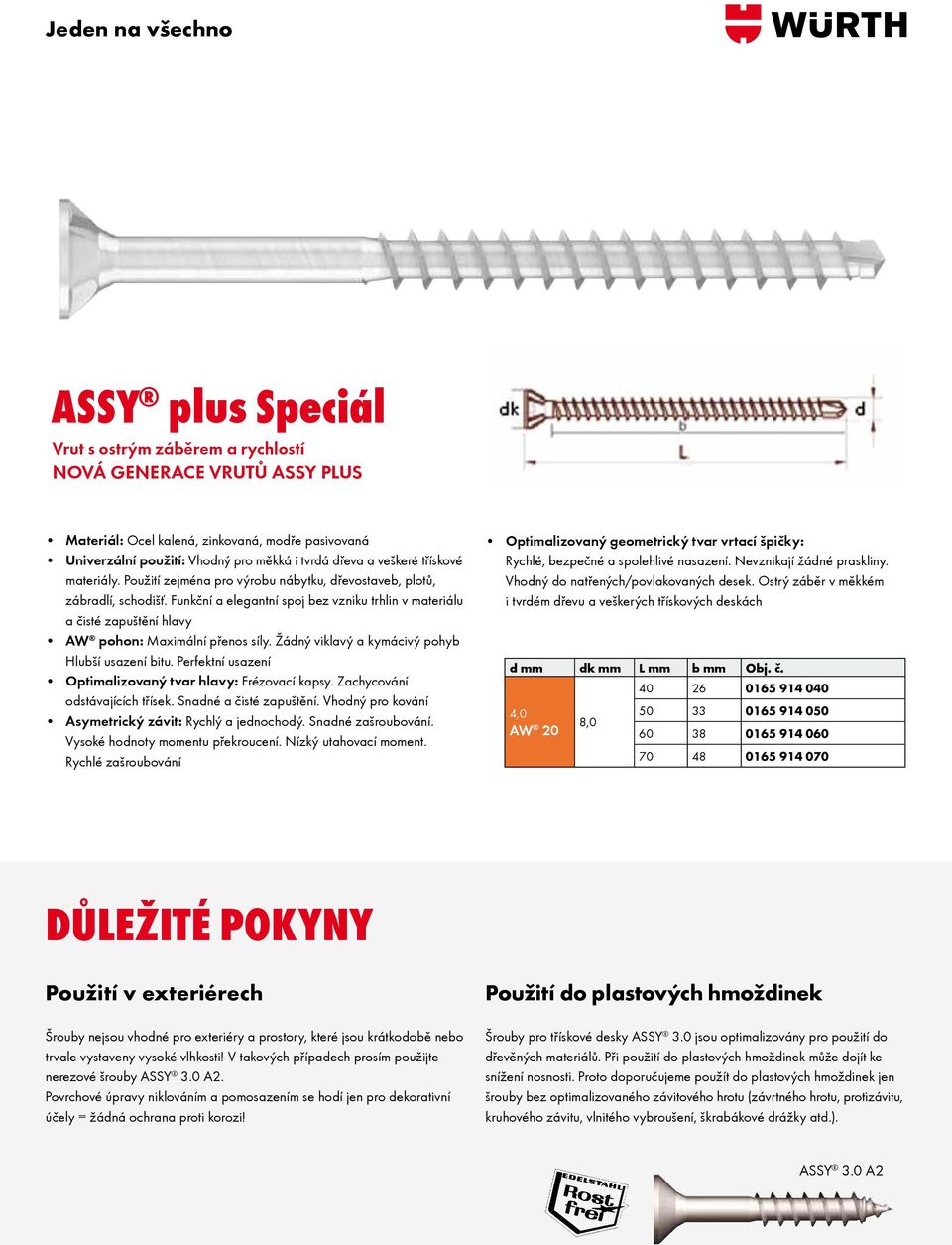 Vhodný pro měkká i tvrdá dřeva a veškeré třískové materiály. Použití zejména pro výrobu nábytku, dřevostaveb, plotů, zábradlí, schodišť.