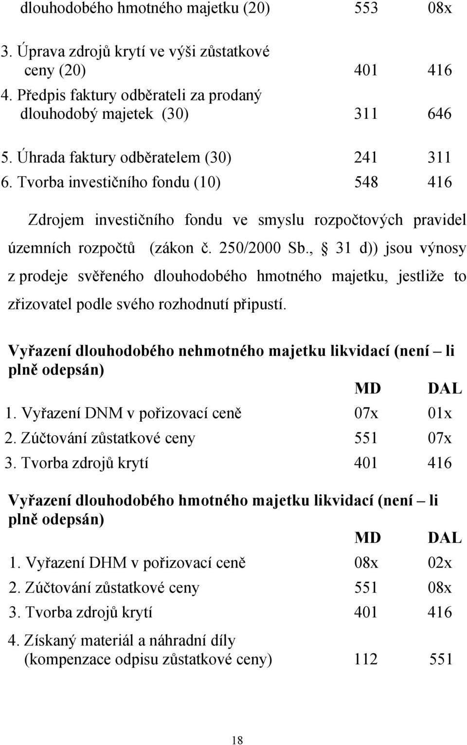 , 31 d)) jsou výnosy z prodeje svěřeného dlouhodobého hmotného majetku, jestliže to zřizovatel podle svého rozhodnutí připustí.