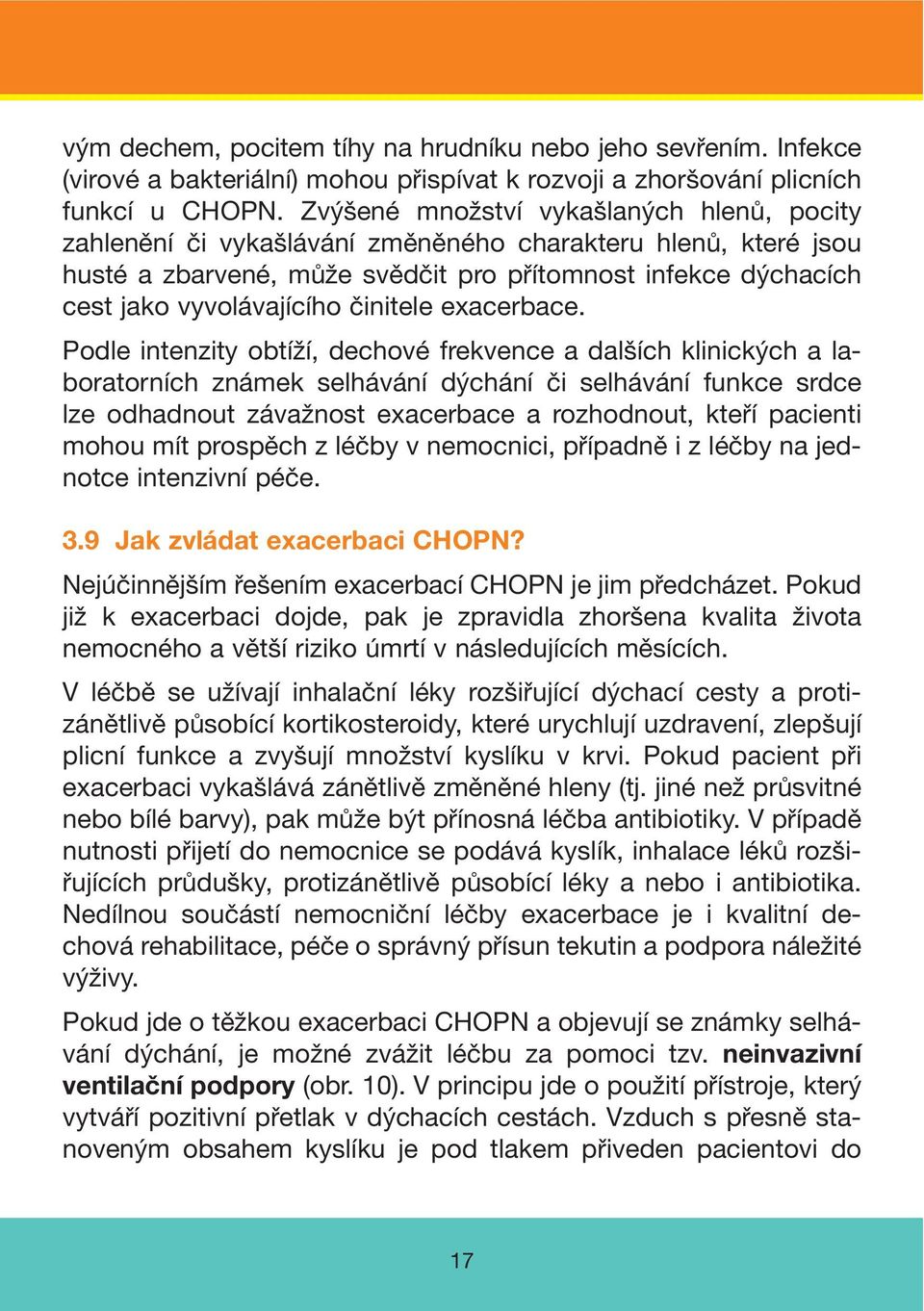 činitele exacerbace.