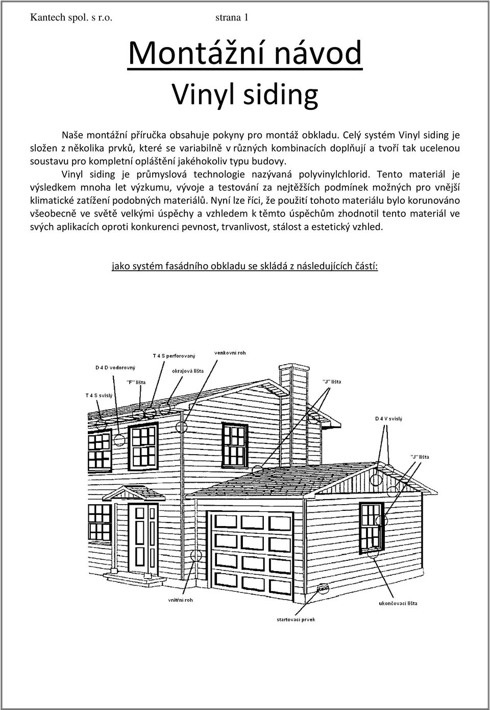 Vinyl siding je průmyslová technologie nazývaná polyvinylchlorid.