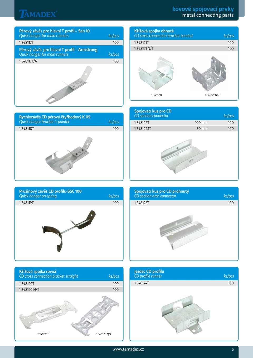 Výroba a prodej kovových prvků pro sádrokartonové systémy. Katalog produktů  - PDF Stažení zdarma