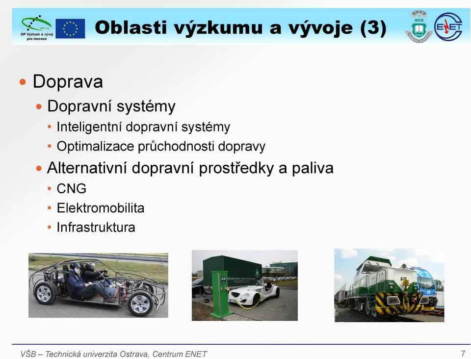 Optimalizace průchodnosti dopravy Alternativní