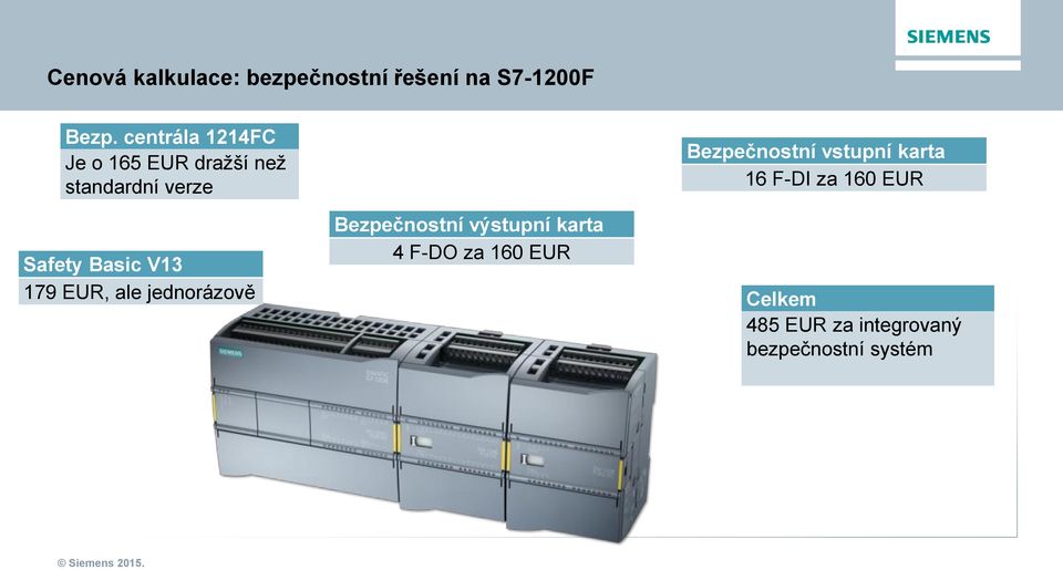 79 EUR, ale jednorázově Bezpečnostní výstupní karta 4 F-DO za 60 EUR