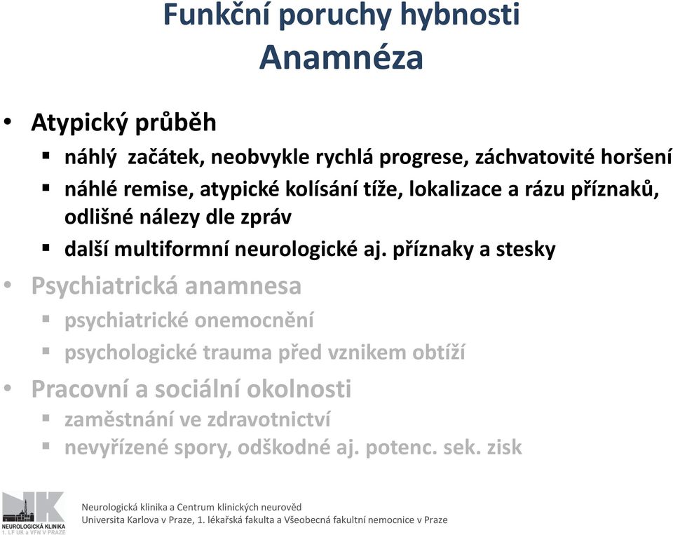 neurologické aj.