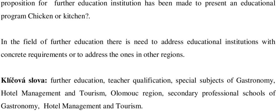 address the ones in other regions.