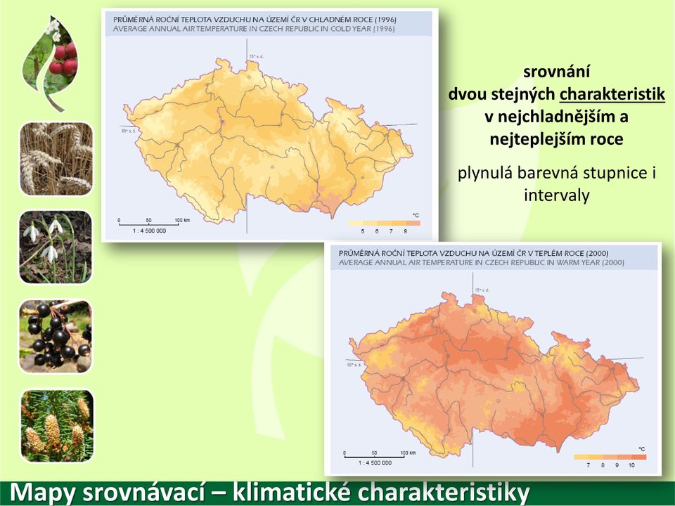 charakteristik v nejchladnějším a