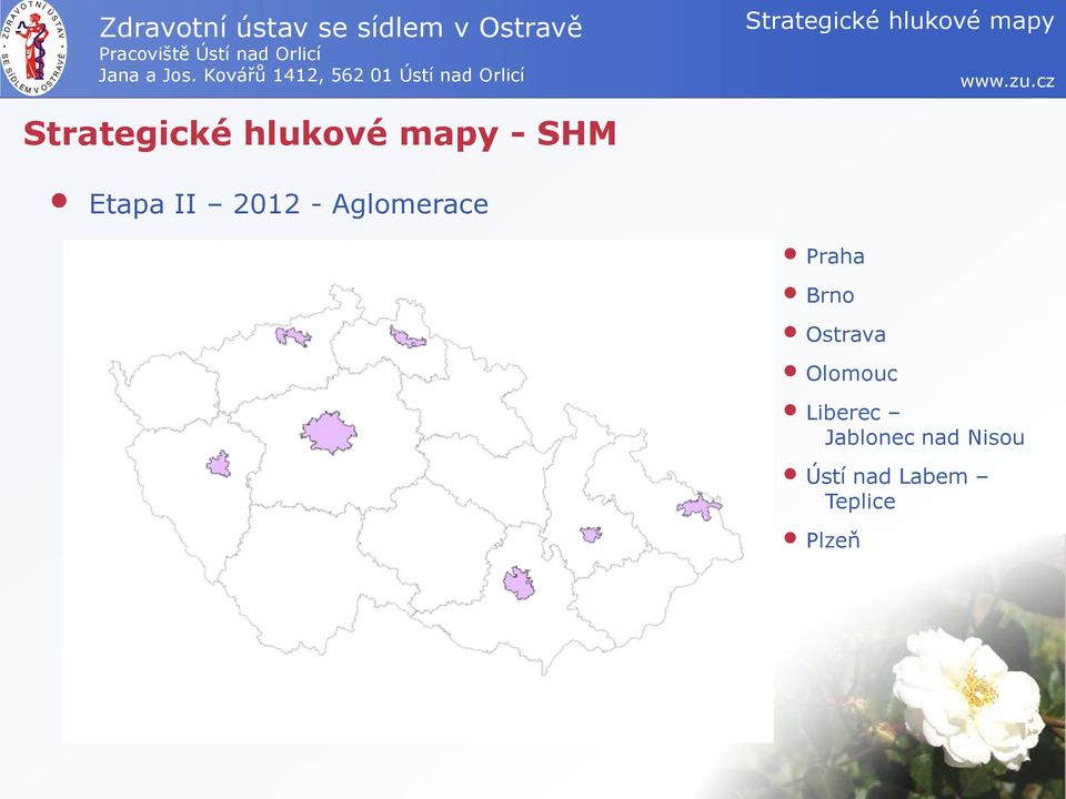Ostrava Olomouc Liberec