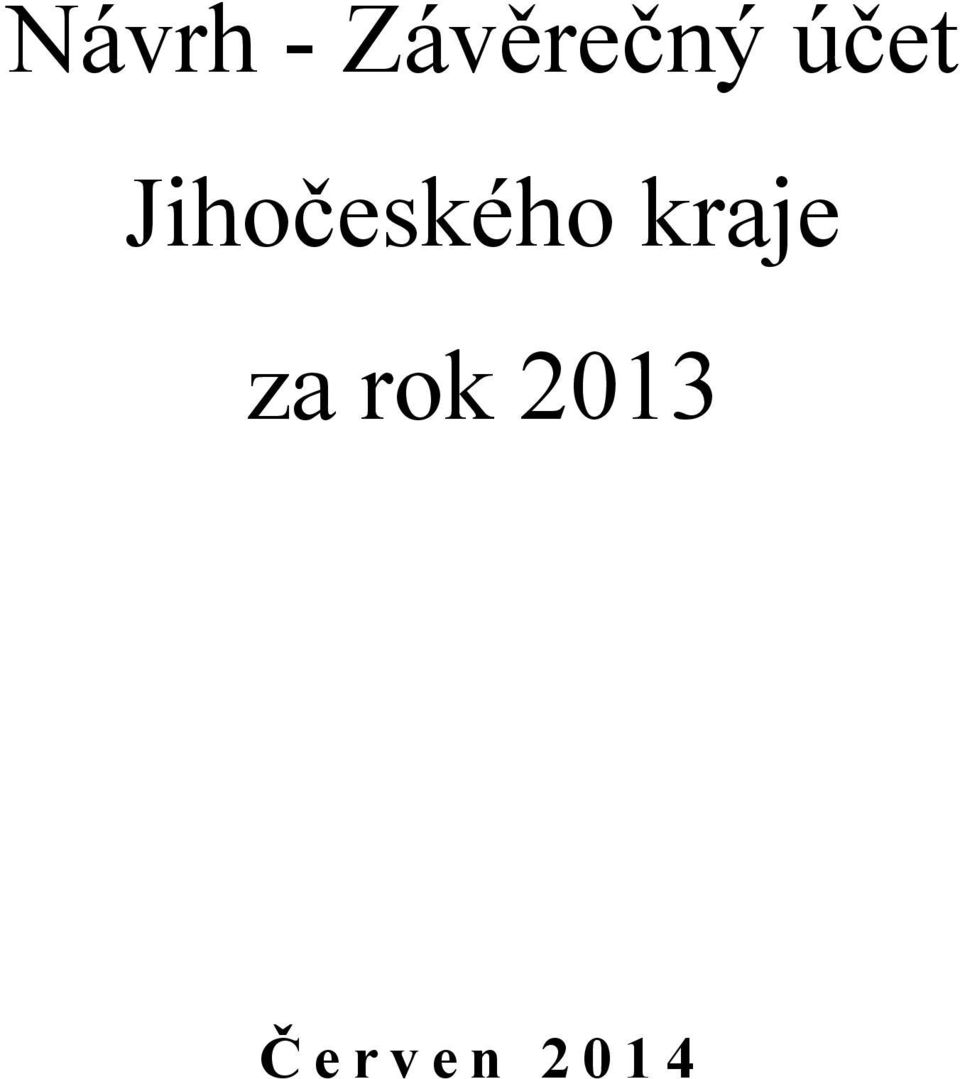 kraje za rok 2013