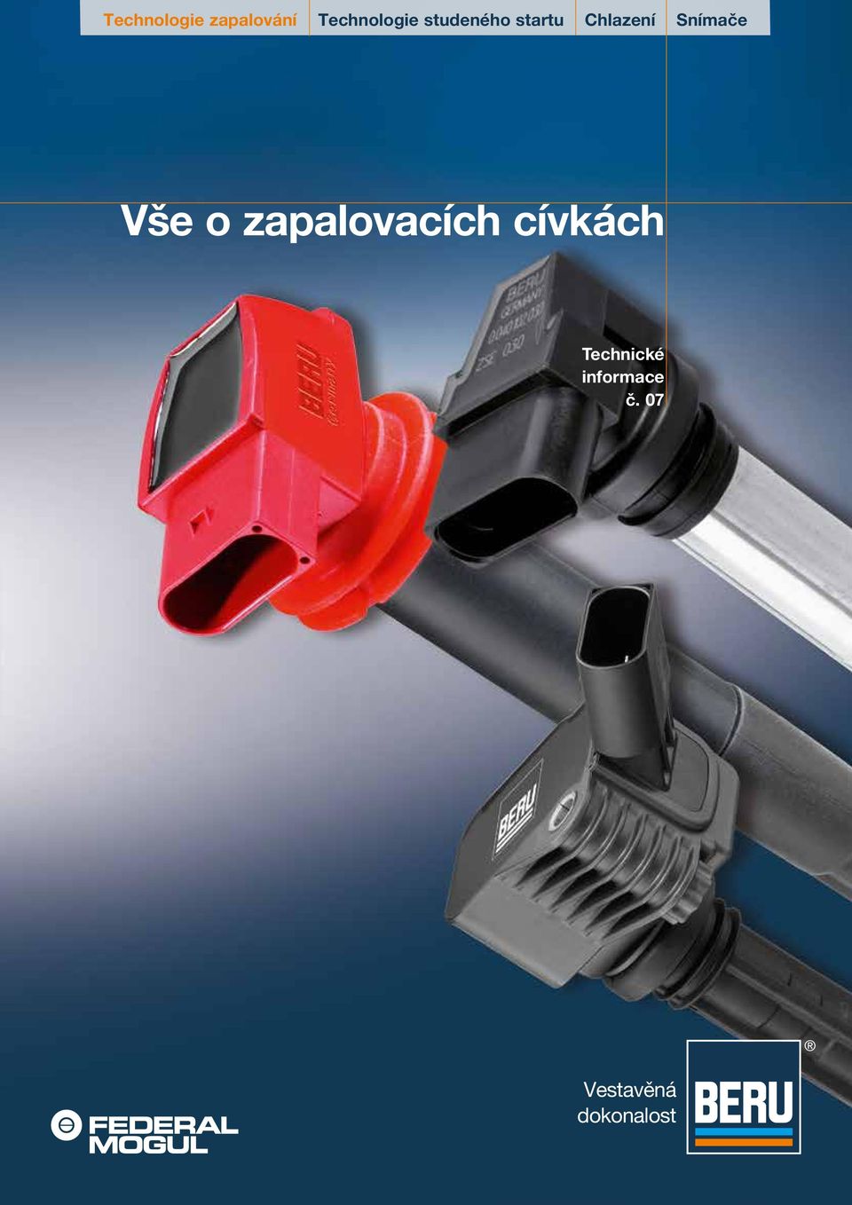 zapalovacích cívkách Technické informace