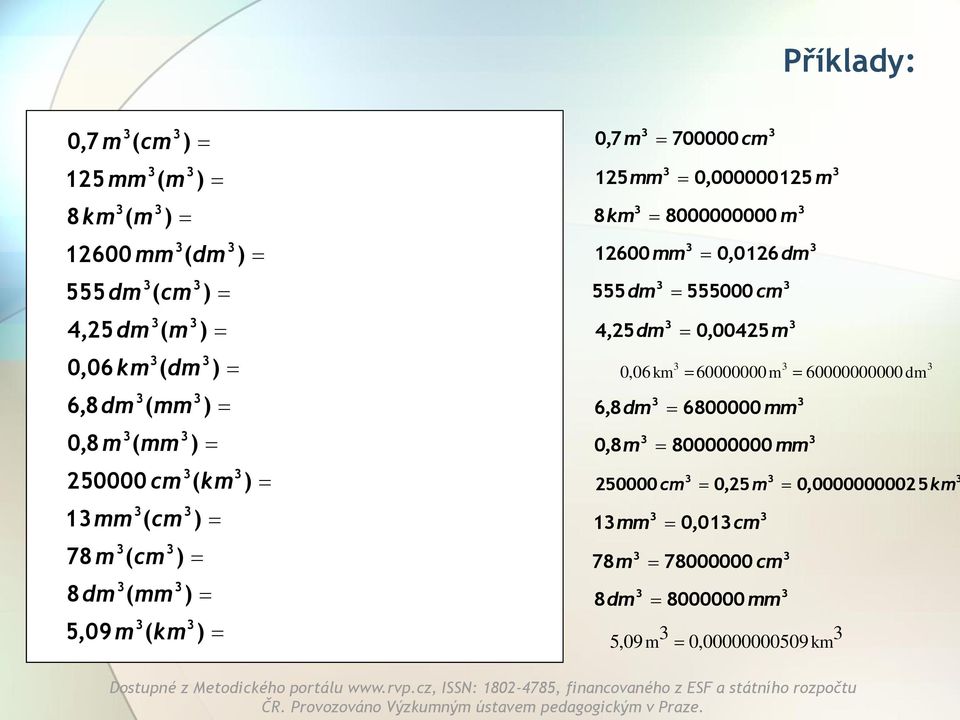 12600 mm 0,0126dm 555dm 555000 cm 4,25dm 0,00425 m 0,06km 60000000m 60000000000 dm 6,8 dm 6800000 mm 0,8 m