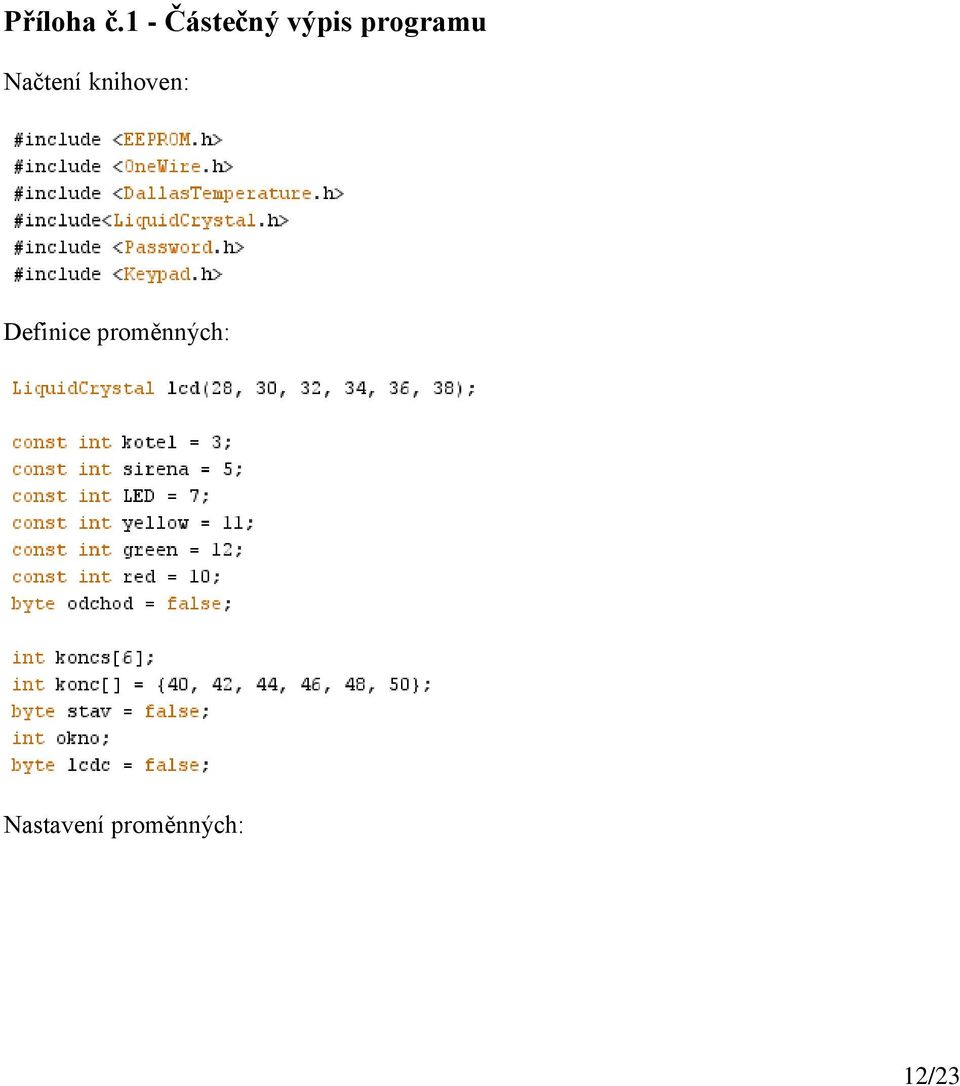 programu Načtení